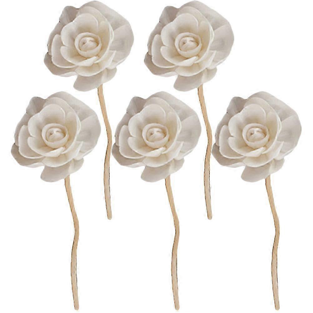 5PCS Rattan Reed Fragrance Diffuser Replacement Refill Flower Rattan Sticks
