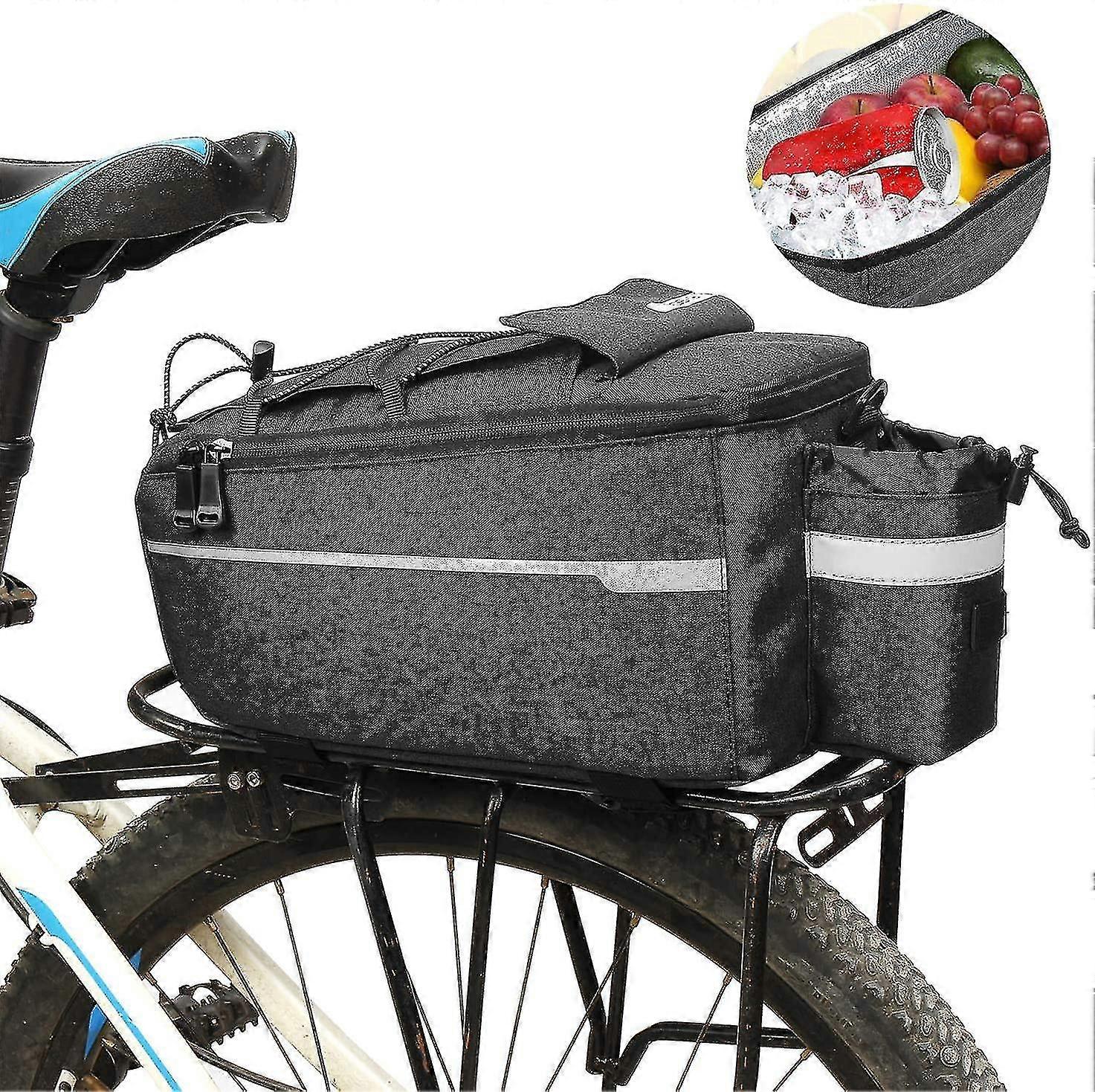 Bicycle Carrier Bag, Bicycle Seat Trunk Cooler Bag
