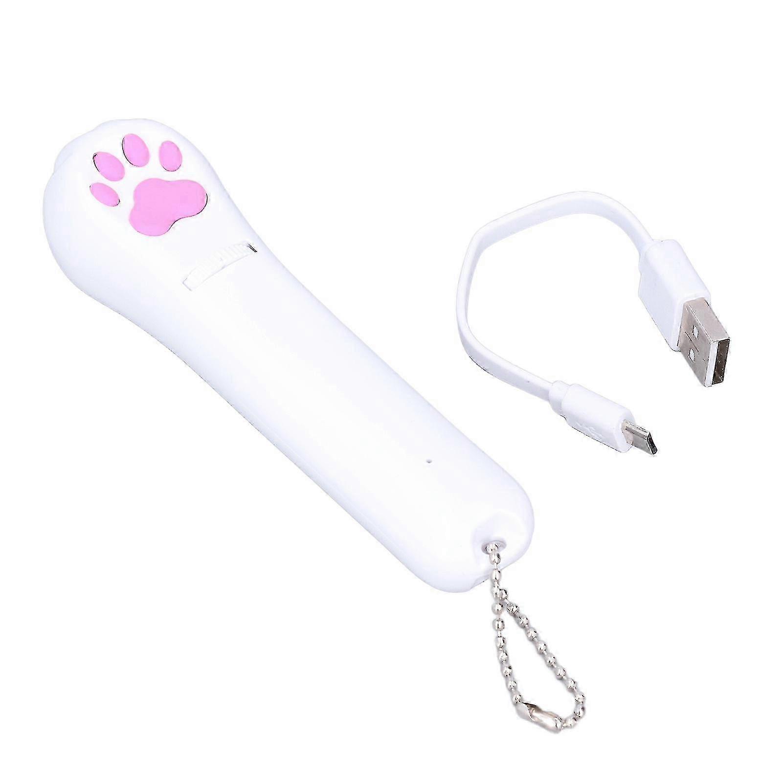 LED Interactive Cat Toy - Indoor Pet Training Supplies with Multi-Pattern Flashlight Projector