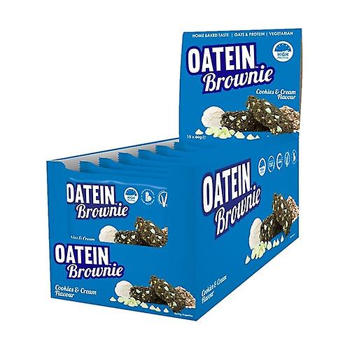 Oatein Brownie, Cookies & Cream 15 units