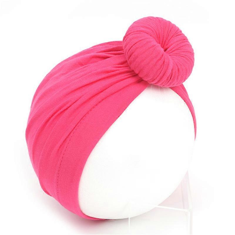 Baby Headbands Circle Bows Knotted Soft Silk Nylon Headwraps For Newborn Infant Toddlers Girl Kids