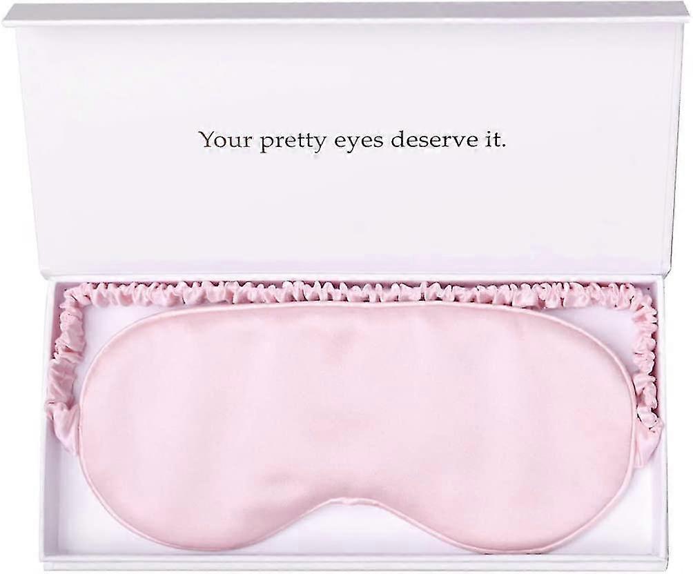 Luxury Silk Sleep Mask 100% Mulberry Silk Eye Mask/anti-aging/skin Care/multi Colors/ultra Soft, Light