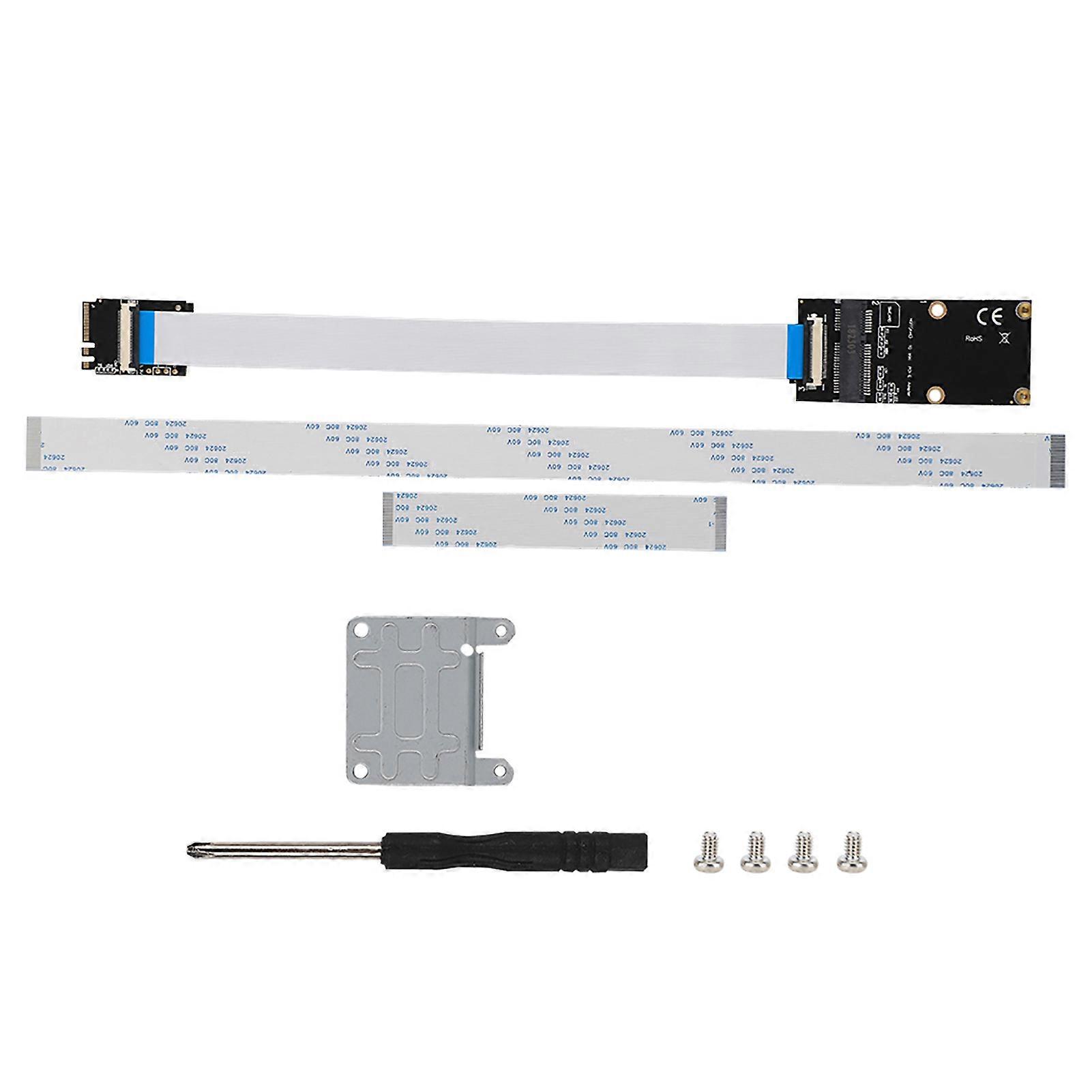 NGFF Key AE to Mini PCIE Extension Cord MINI PCIE WIFI Network Card to M.2 Motherboard