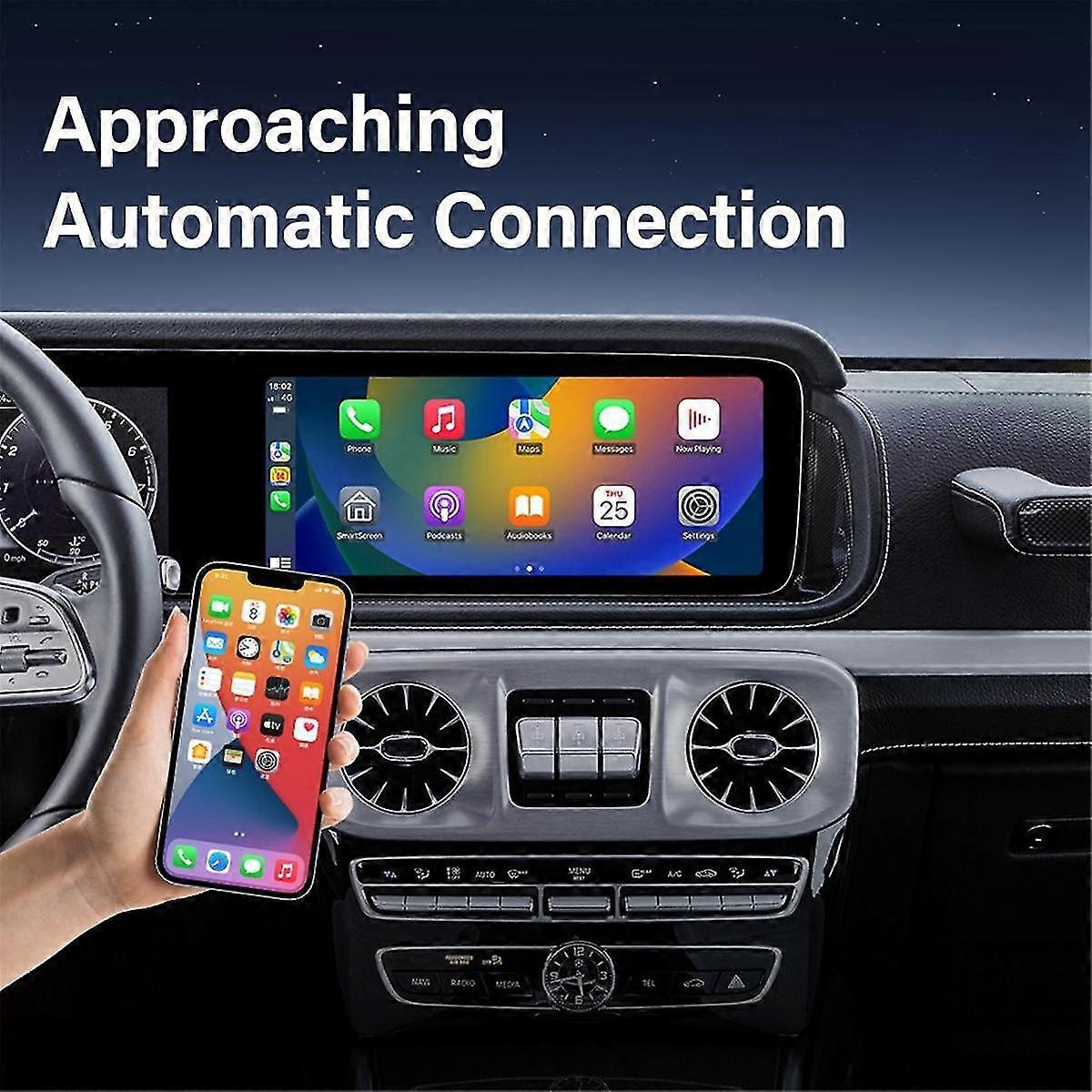 Wireless Carplay Adapter Convert Wired Carplay To Wireless Carplay Adapter For Ios 10+ And For Android Auto,c