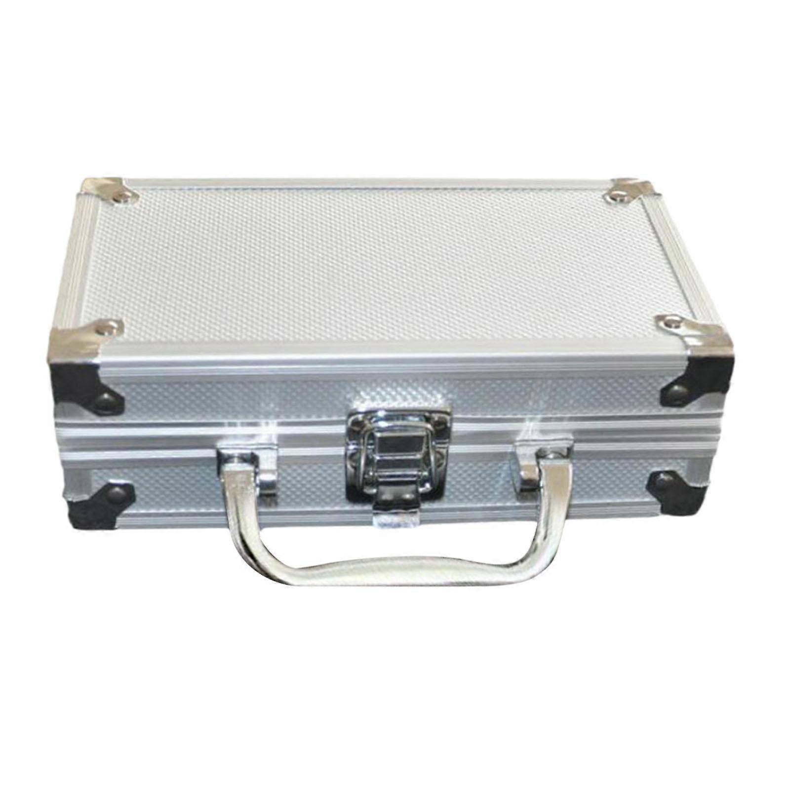 Aluminum Alloy Chip Case Box Large Capacity for Transport Chip Storage 200 chips