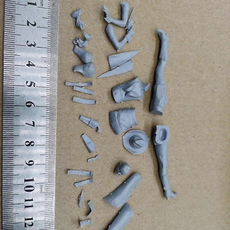 Στρατάρχης Jessie Ρητίνη Σχήμα 1/24 Κλίμακα 75mm Μοντέλο κιτ Μη συναρμολογημένο διόραμα Άβαφα ειδώλια Παιχνίδια χόμπι