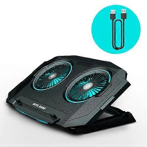 20S Laptop And Laptop Radiators Base Radiator Pad 12-15.6 Inches Mute Office Desktop The Game The Portable Double USB
