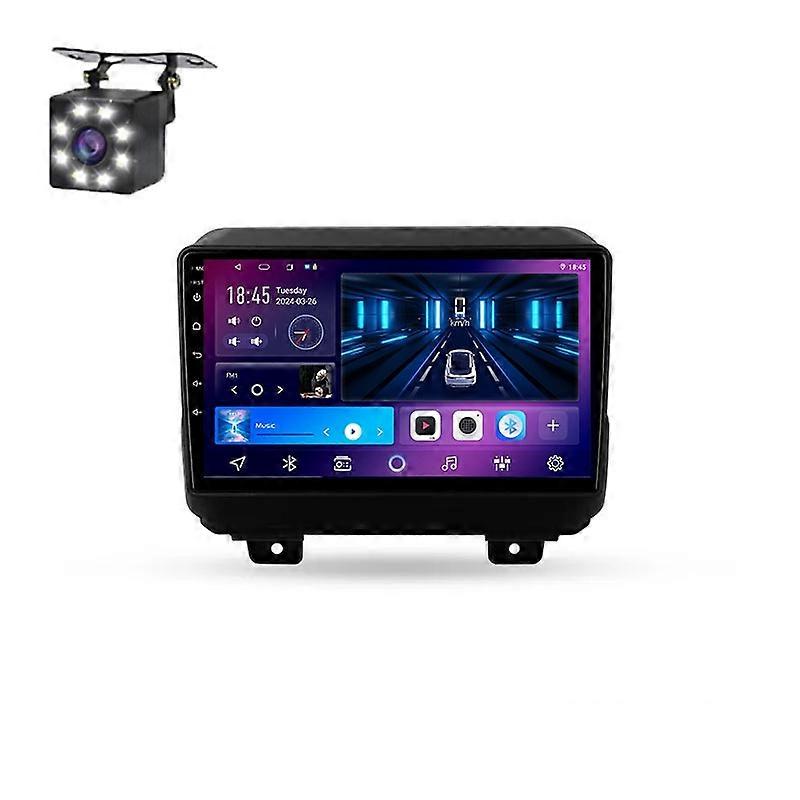 Car Radio For Jeep Wrangler 4 JL 2018-2019 Multimedia Video Player Carplay Navigation Auto