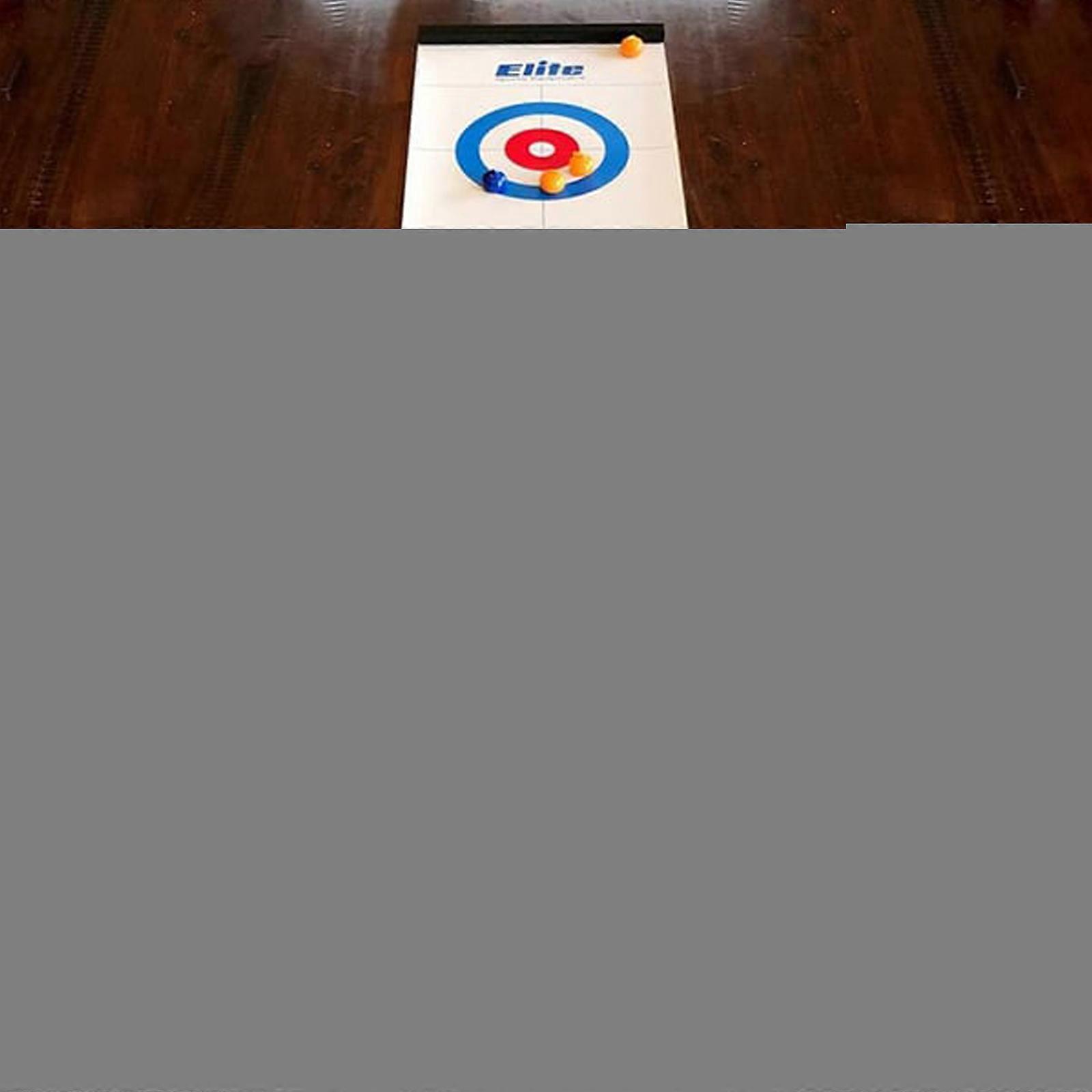 Desktop Curling Boldspil Foldbart Mini Curling Bord Forældre-barn Interaktiv