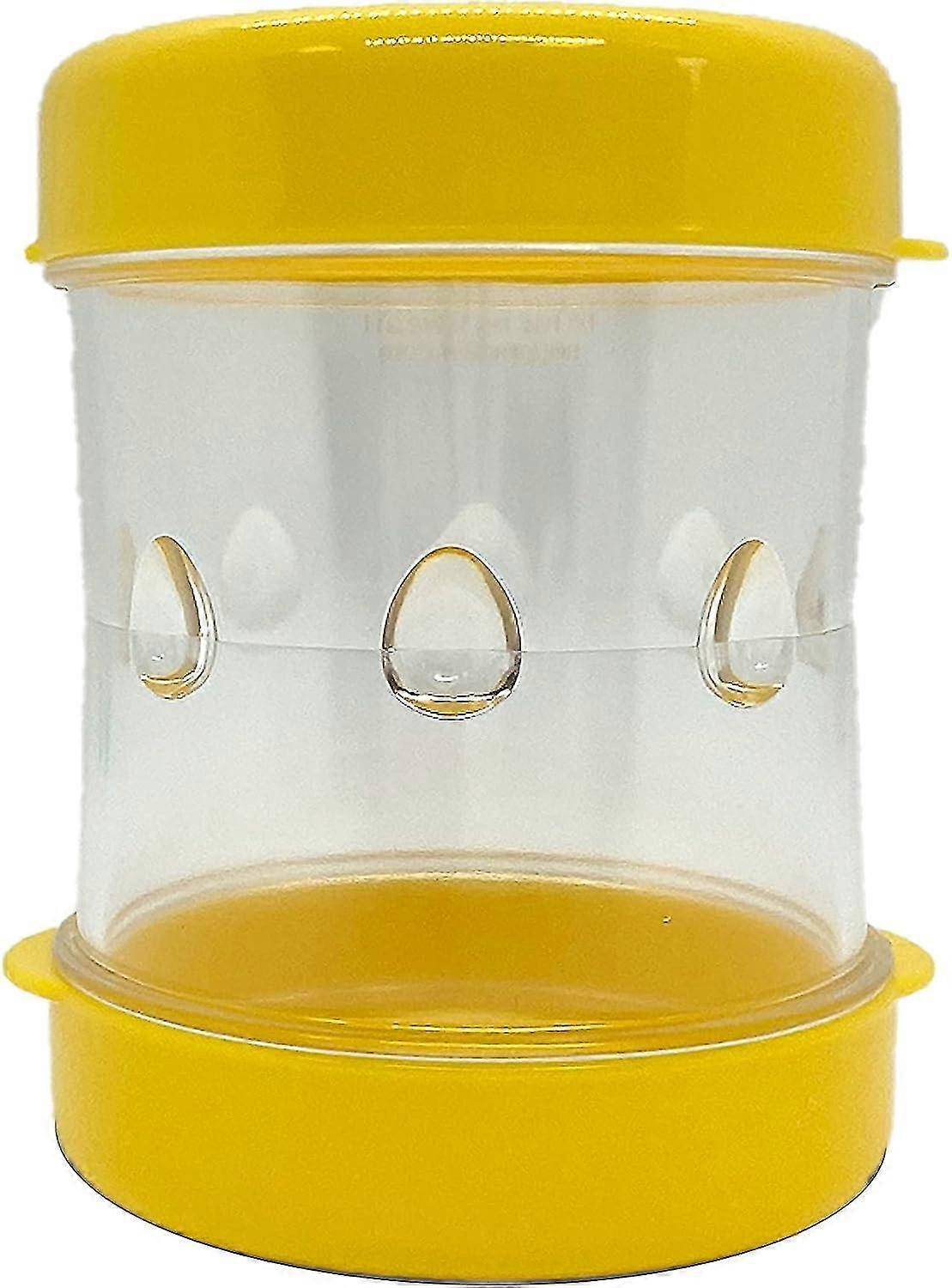 Egg peeler yellow hand-crank boiled egg peeler automatic egg peeler manual eggshell separator