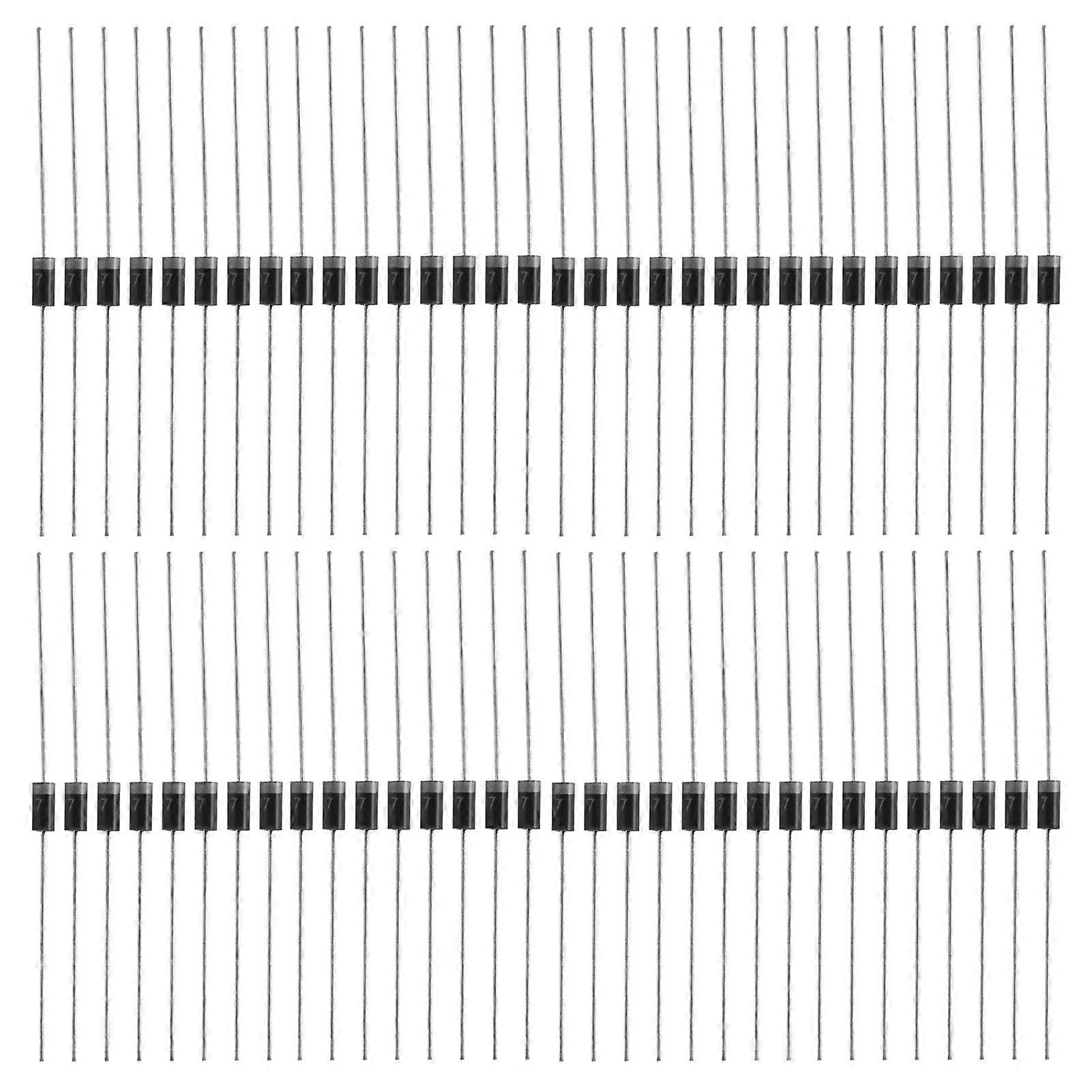 1A 1000V High Voltage Rectifier Diode - 100pcs