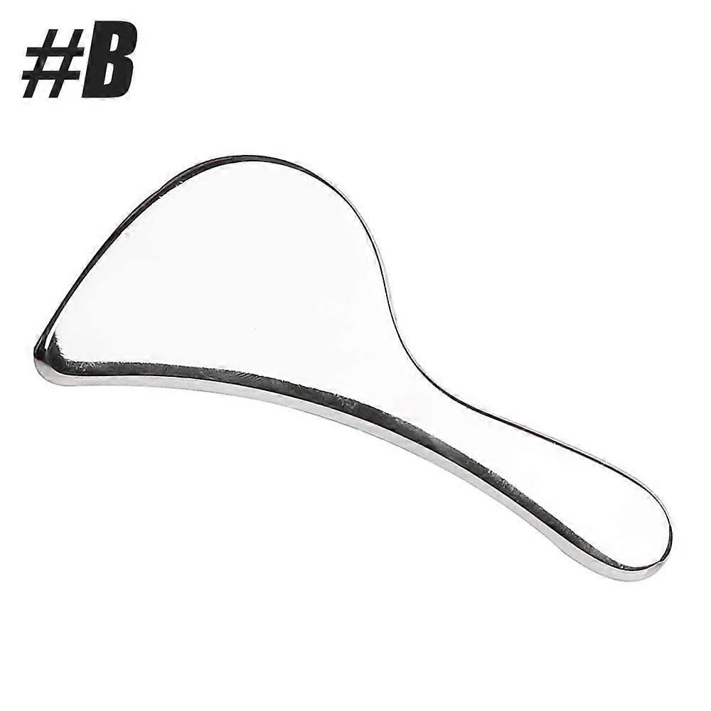 Tcare כיתה רפואית נירוסטה Gua Sha Guasha עיסוי חדר כושר ביתי טיפול רקמות רכות המשמש לגב, רגליים, זרועות, צוואר, כתף