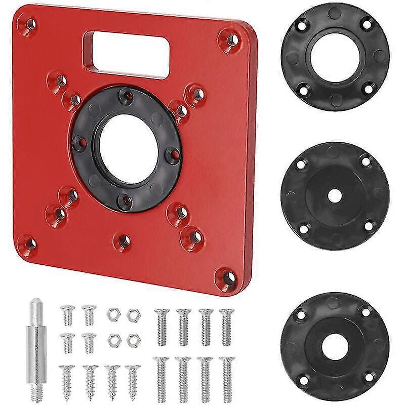 Router table, Ternel cutting table insert plate