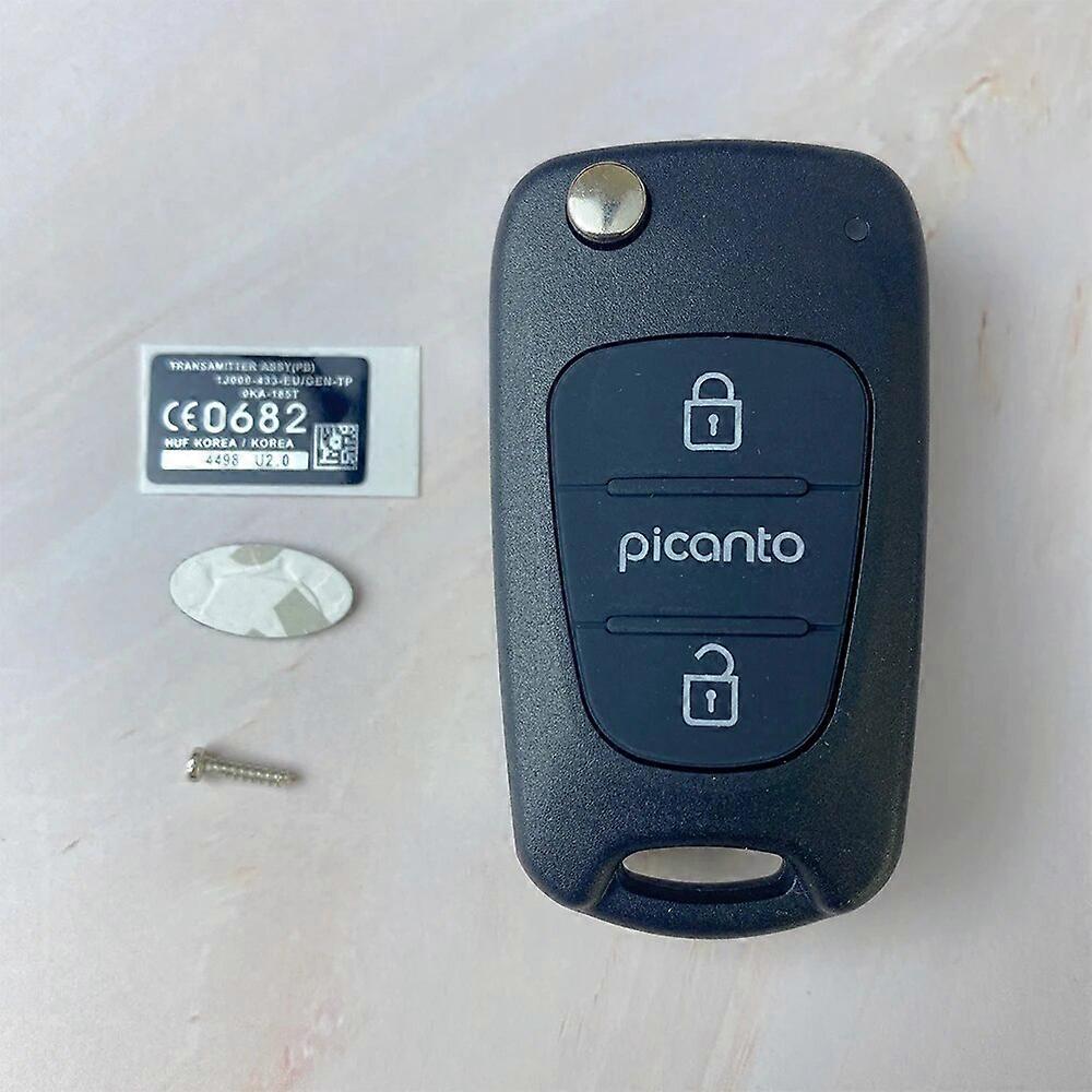 מפתח רכב דיור מפתח מקרה fob מעטפת עבור קיה יונדאי סולאריס הדגשה בוקר Picanto ורנה ריו Sportage טוסון פורטר אביזרים