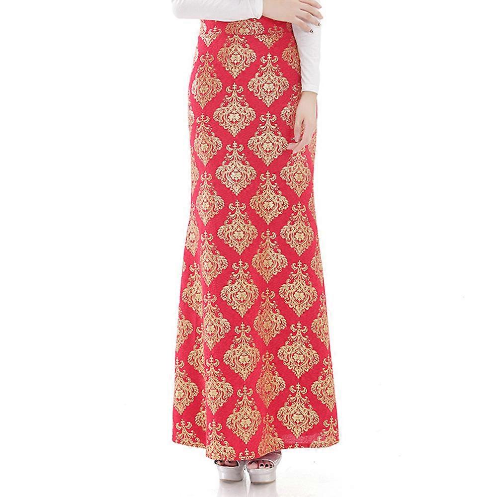 Muslim Long Bust Skirt Mid East Gliding