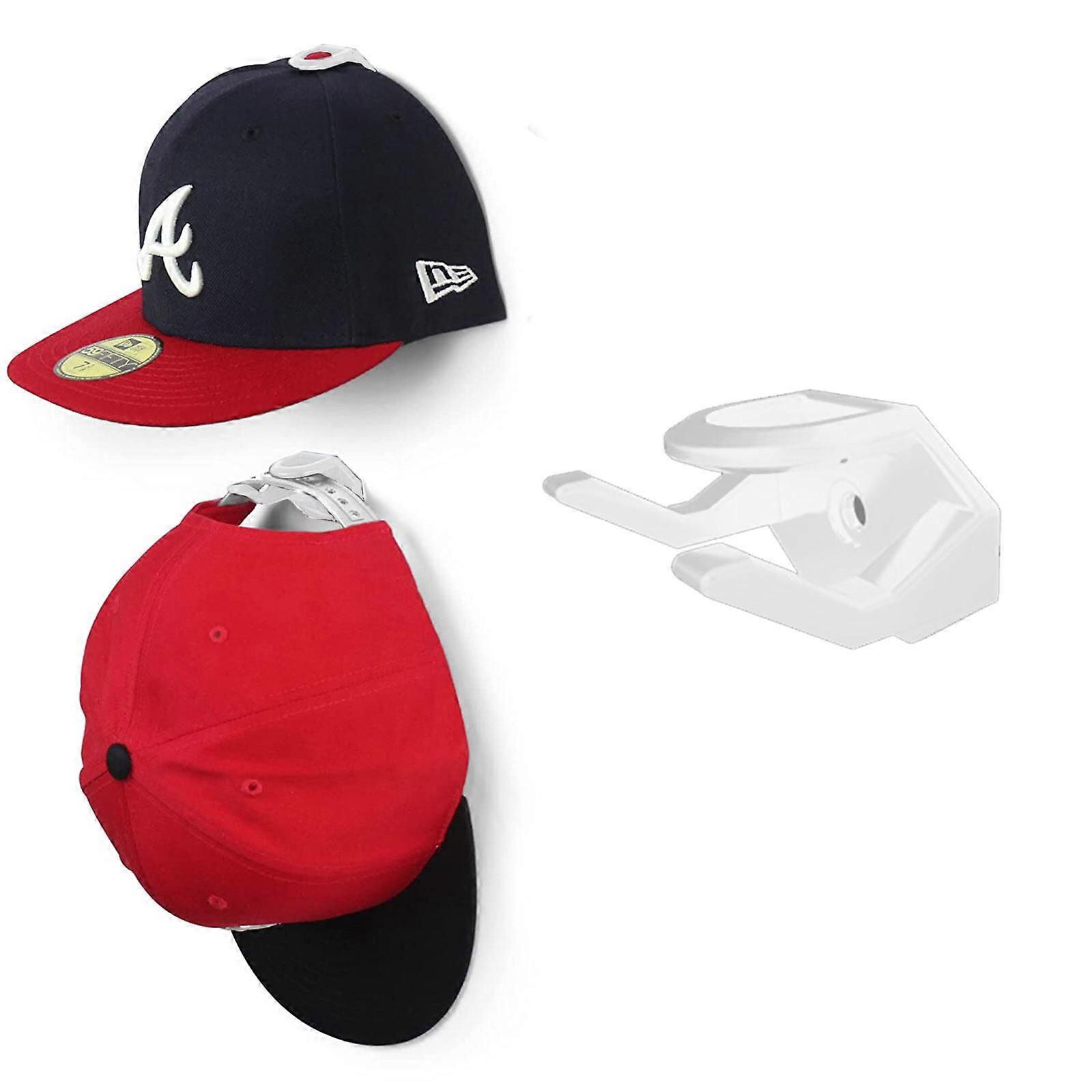 Hat Rack for Baseball Caps,Wall Mounted Hat Rack,Adhesive Hat Hooks for Wall Hat Rack for Baseball Caps