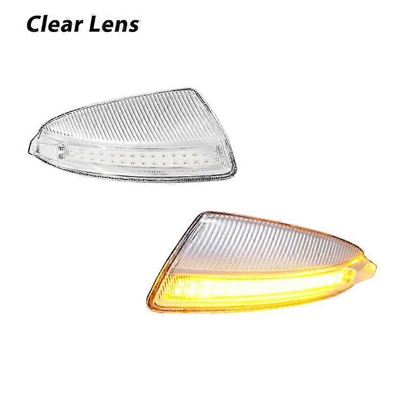 2pc Dynamic Sequential Blink/Flow Led Side Mirror Turn Signal Light Assembly compatible Mercedes Benz W164 Ml350 Ml450 Ml500 Vito W639