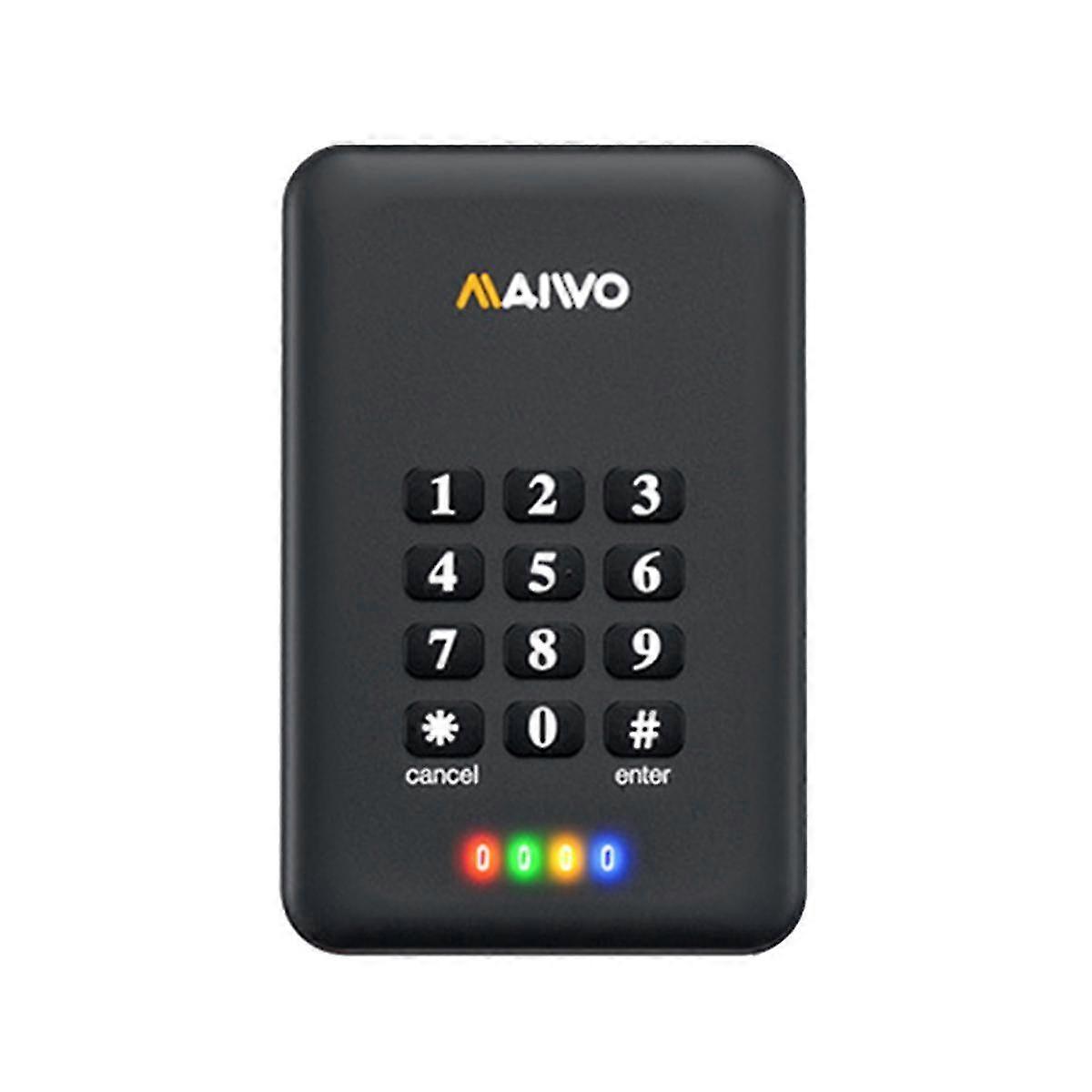 Hdd Enclosure Encrypted Hard Drive Enclosure Usb3.0 Aes256 For 2.5 Inch Ssd Solid State Drive Box For Pc Computer