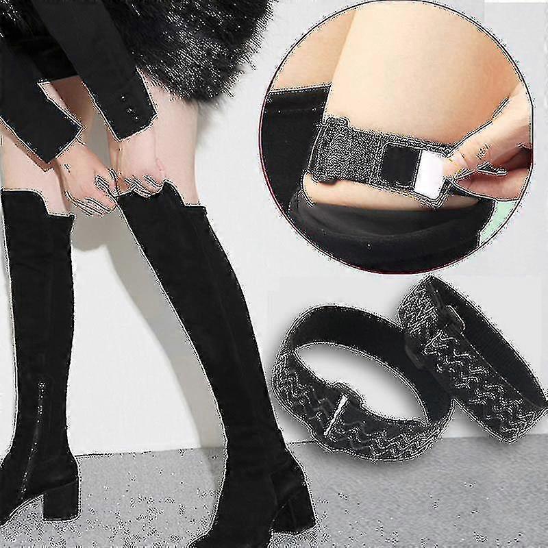 Non-slip Tape Adhesive Straps Set For High Boots Anti Slip Anti Dropping Belt