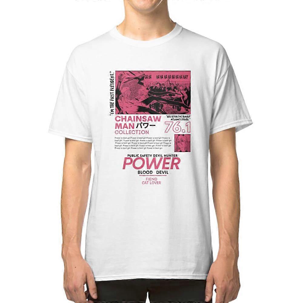 Testere Man Power Devil Streetwear Tişört