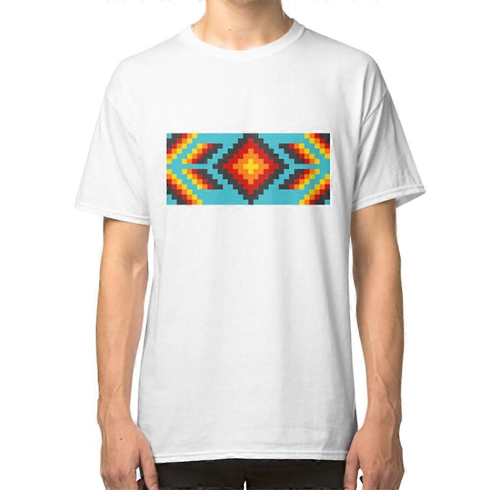 Mexican Huichol Pattern T-shirt
