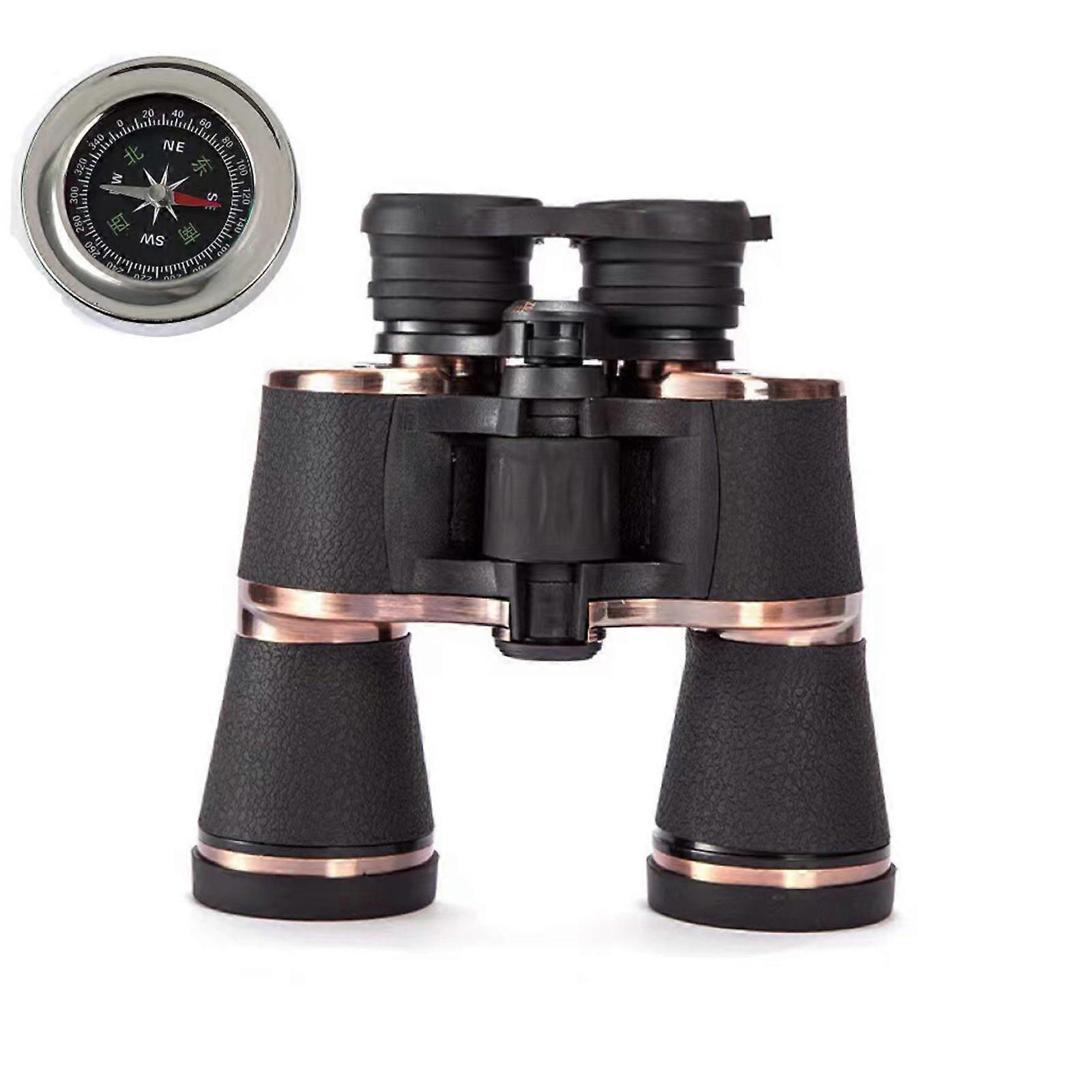 20x50 Binoculars Adults Powerful Full-Size with Low Light Night Vision Waterproof Binoculars Bird Watching Sightseeing,100% New