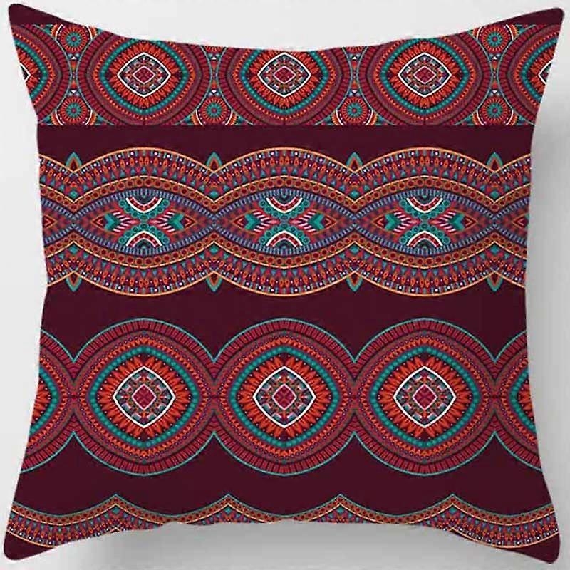 Pillowcase Square Pattern Style-1095 Bedroom Sofa Car Cushion Cover Pillowcase