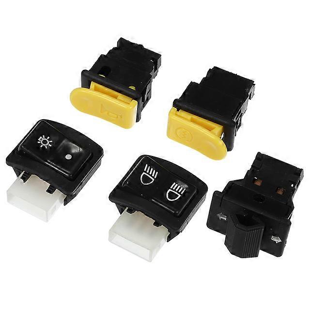Motoforti Motorcycle Handlebar Switches Hight Low Beam Turn Signal Cleanance Lamp Horn on Off Start Engine for Honda DIO 50