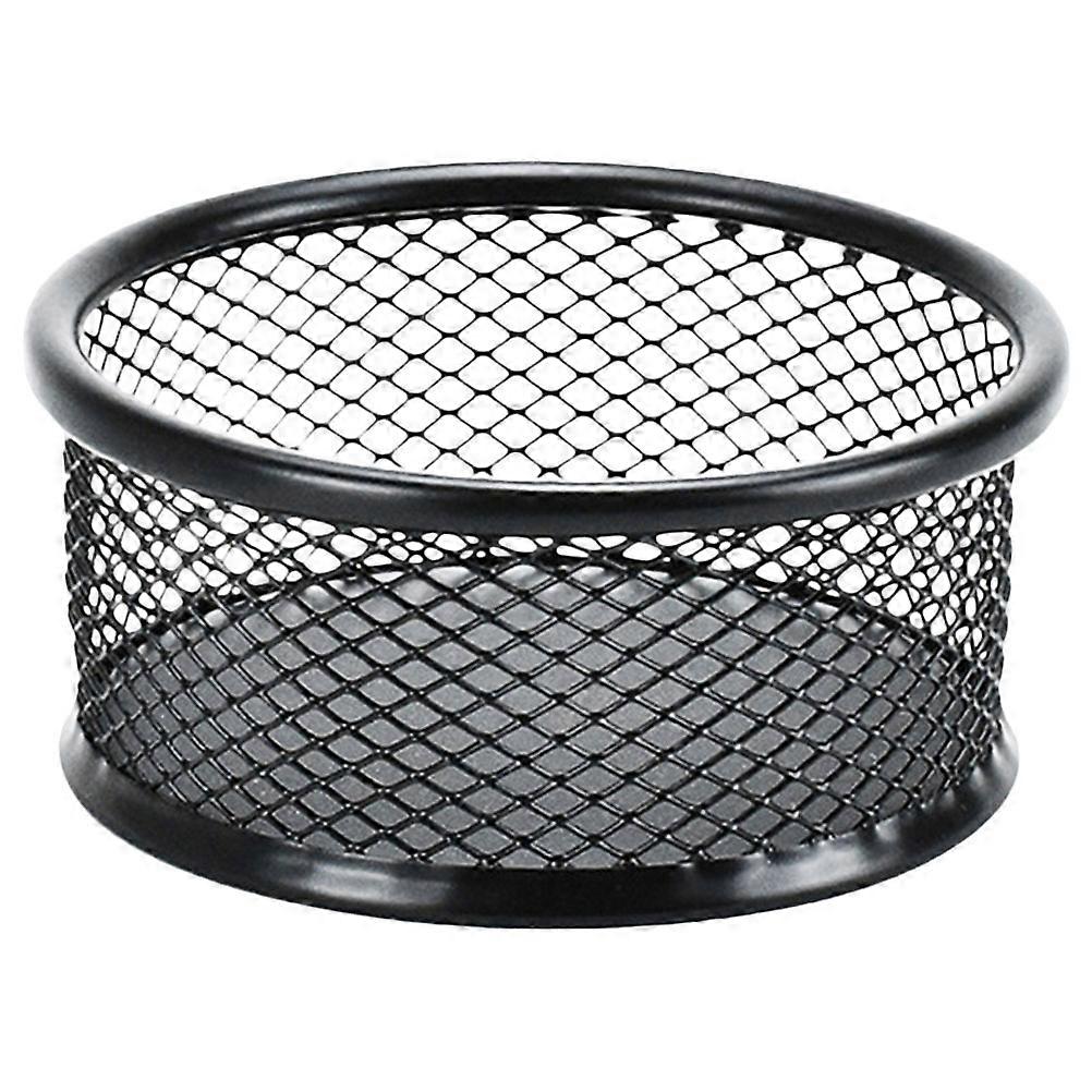 Mesh Design Storage Box Multi-functional Paper Clip Storage Holder Desktop Stationery Container