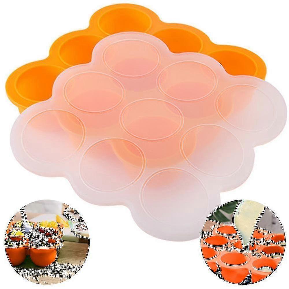 Ice Cube Tray, Silicone Flexible Easy Release Reusable Ice Cube Trays