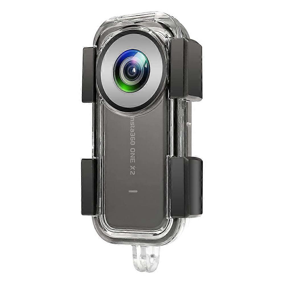 Waterproof Housing Case for X2, Underwater Dive Protective Shell 40M (131Ft) Aciton Camera Accessor