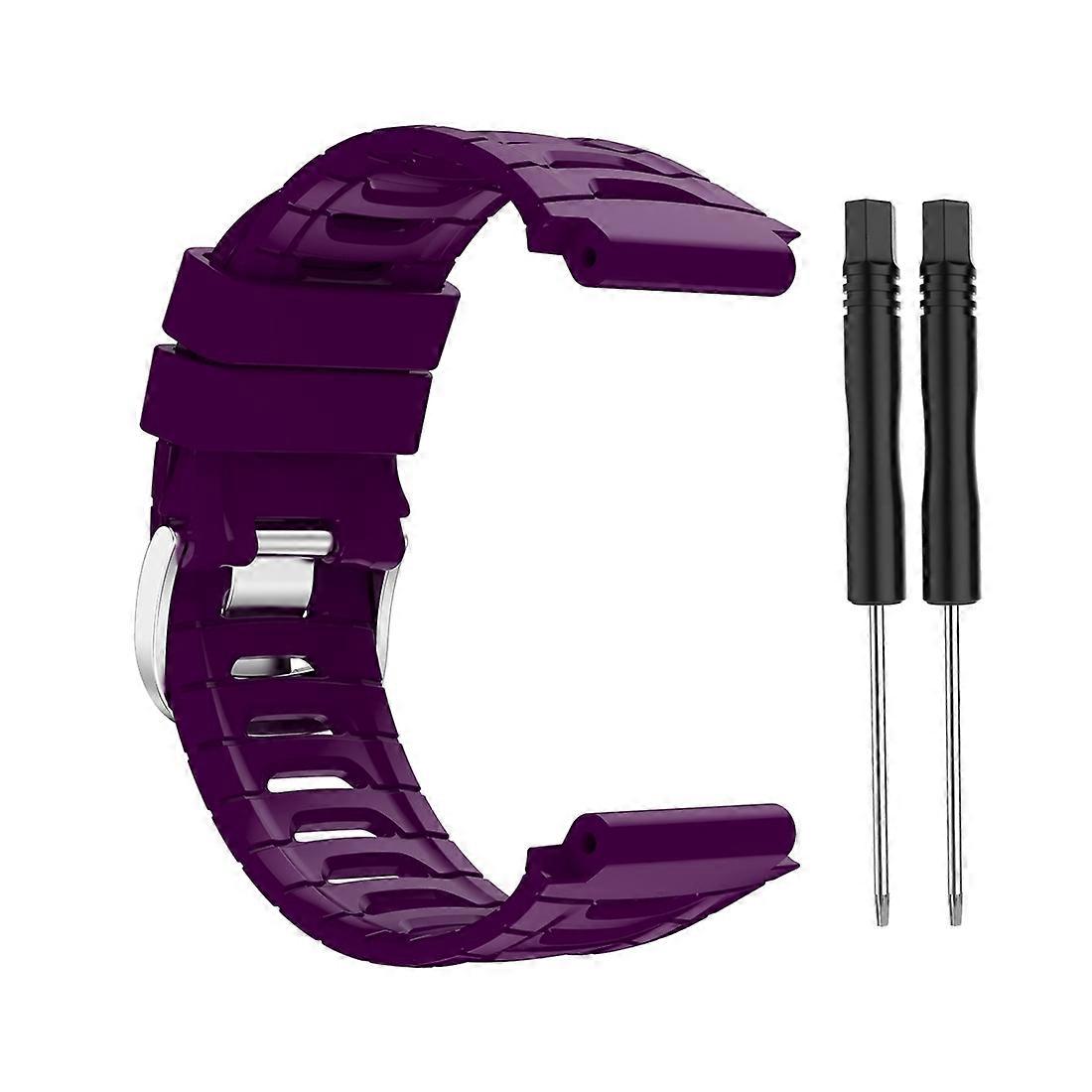 Solid Color Silicone Strap For Garmin Forerunner 920XT