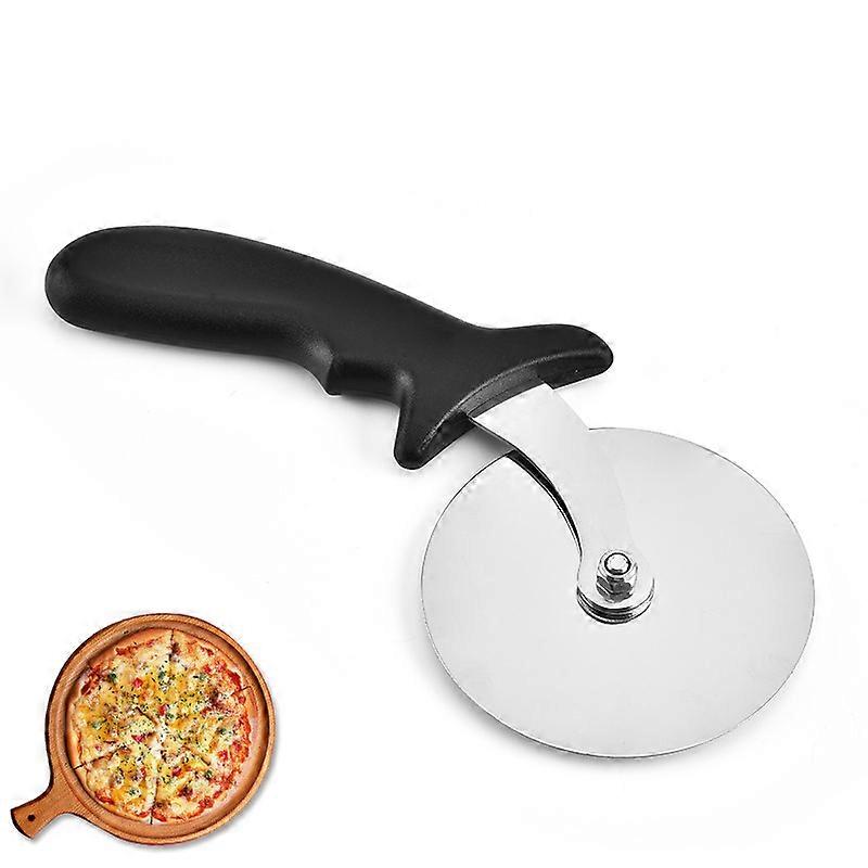 Pizza Cutter, Pizza Roulette, Pizza Knife with Stainless Steel Blade, ABS Handle, 10 cm Diameter Blade with Adjustable Tightening