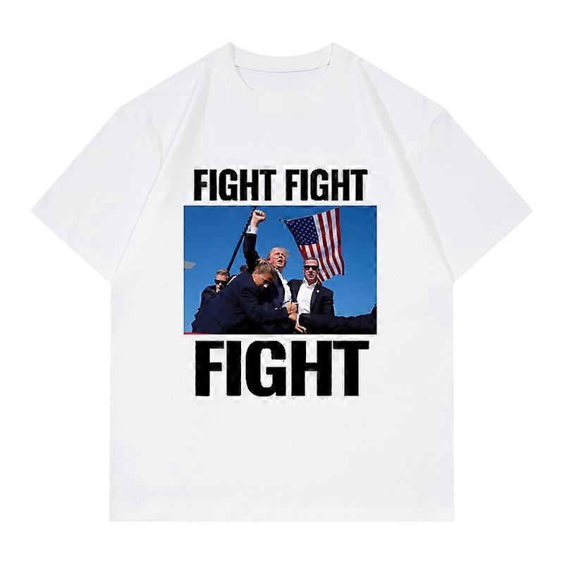 t-shirt de combat de rallye Trump, t-shirt Trump de combat de combat de soutien