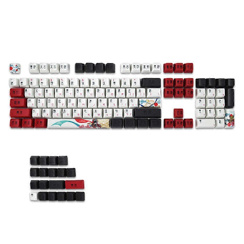 Personality OEM Profile Keycaps PBT Dye Sublimation Set for Mechanical Keyboard