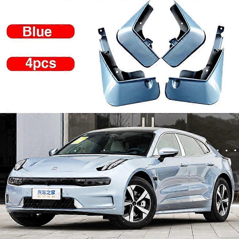 Car Baking Paint Mudguards for Zeekr 001 2021 2022 2023 2024 Mud Flaps Splash Guard Front Rear Fender Mudflaps Auto Accessories