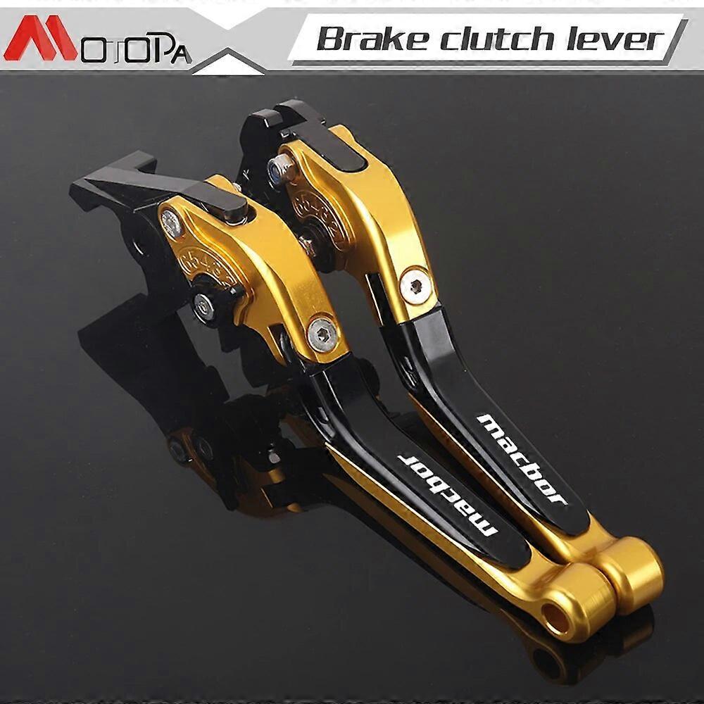 Montana XR5 Motorcycle CNC Aluminum Adjustable Foldable Extendable brake clutch levers For Macbor Montana XR5 XR 5 2019-2022