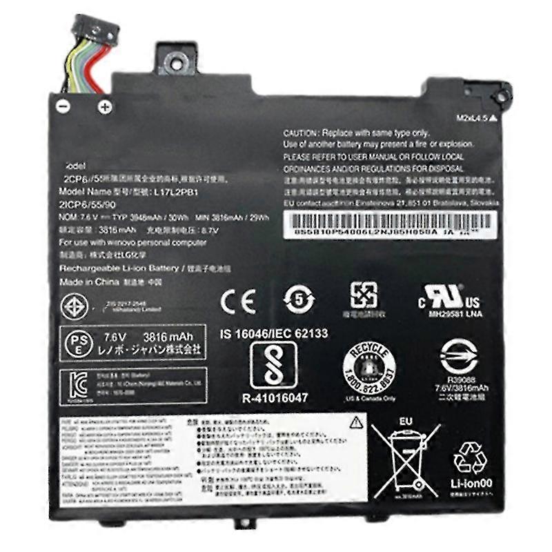 Unique L17m2pb1 L17c2pb1 L17l2pb1 L17c2pb2 L17m2pb2 L17l2pb2 Laptop Battery Compatible Lenovo V130 14igm V330 14ikb 14arr 81hm 81hq 81b1