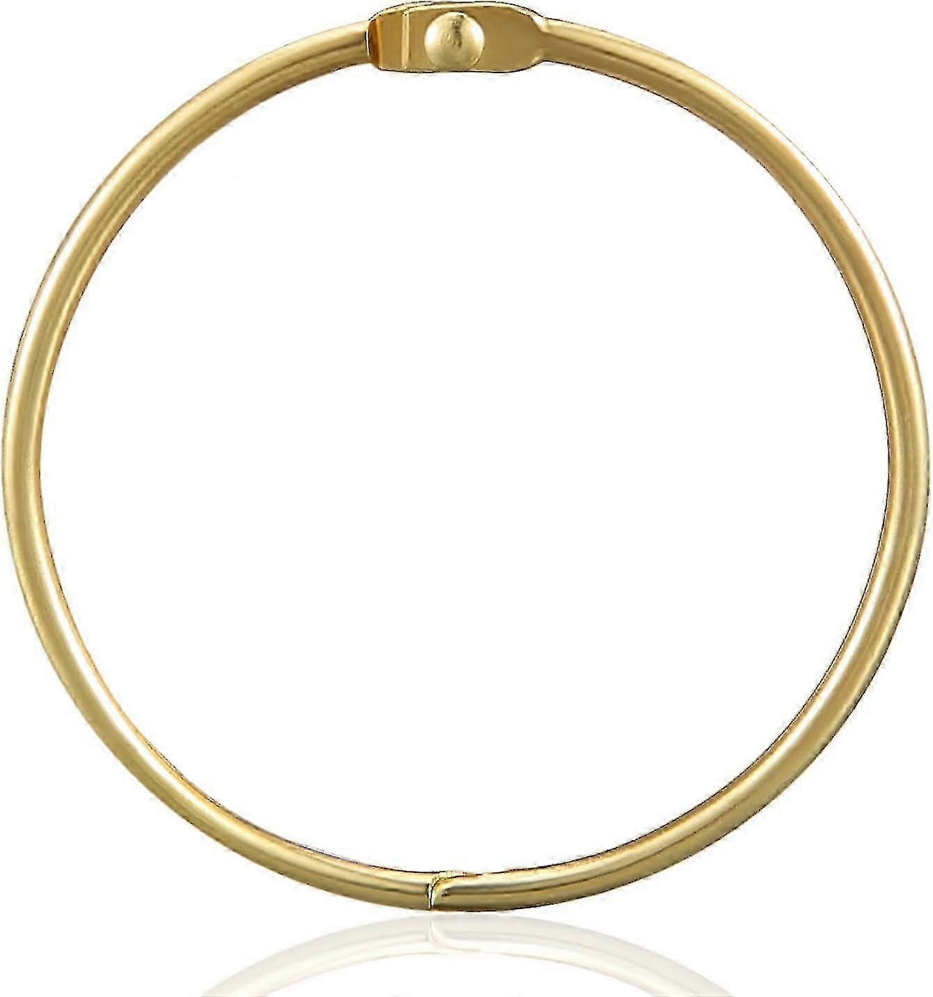 Rustproof Gold Shower Curtain Rings (set Of 24) style 485