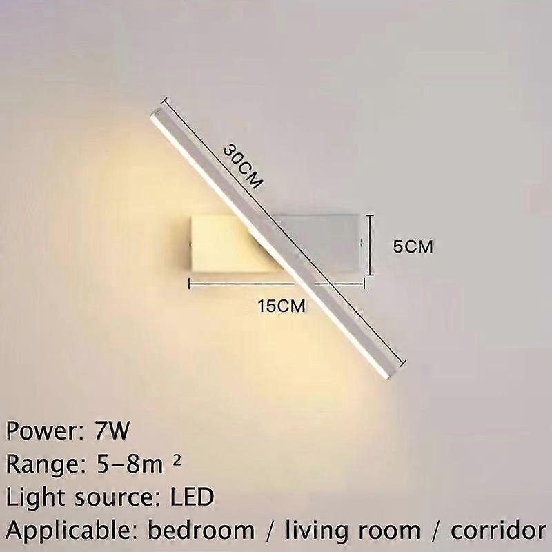 مصباح حائط LED الشمال الحديث الحد الأدنى غرفة نوم السرير مصباح الإبداعية درج مصباح غرفة المعيشة الدورية مصباح الحائط