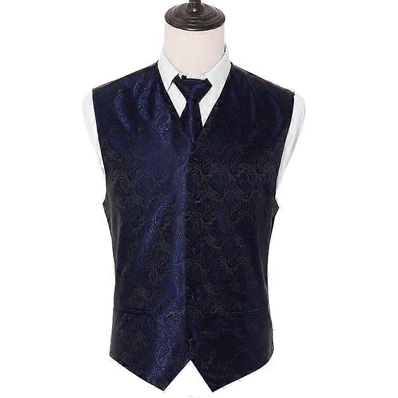 Mens Single Breasted Vests, Dress Vests Slim Fit Button Waistcoats