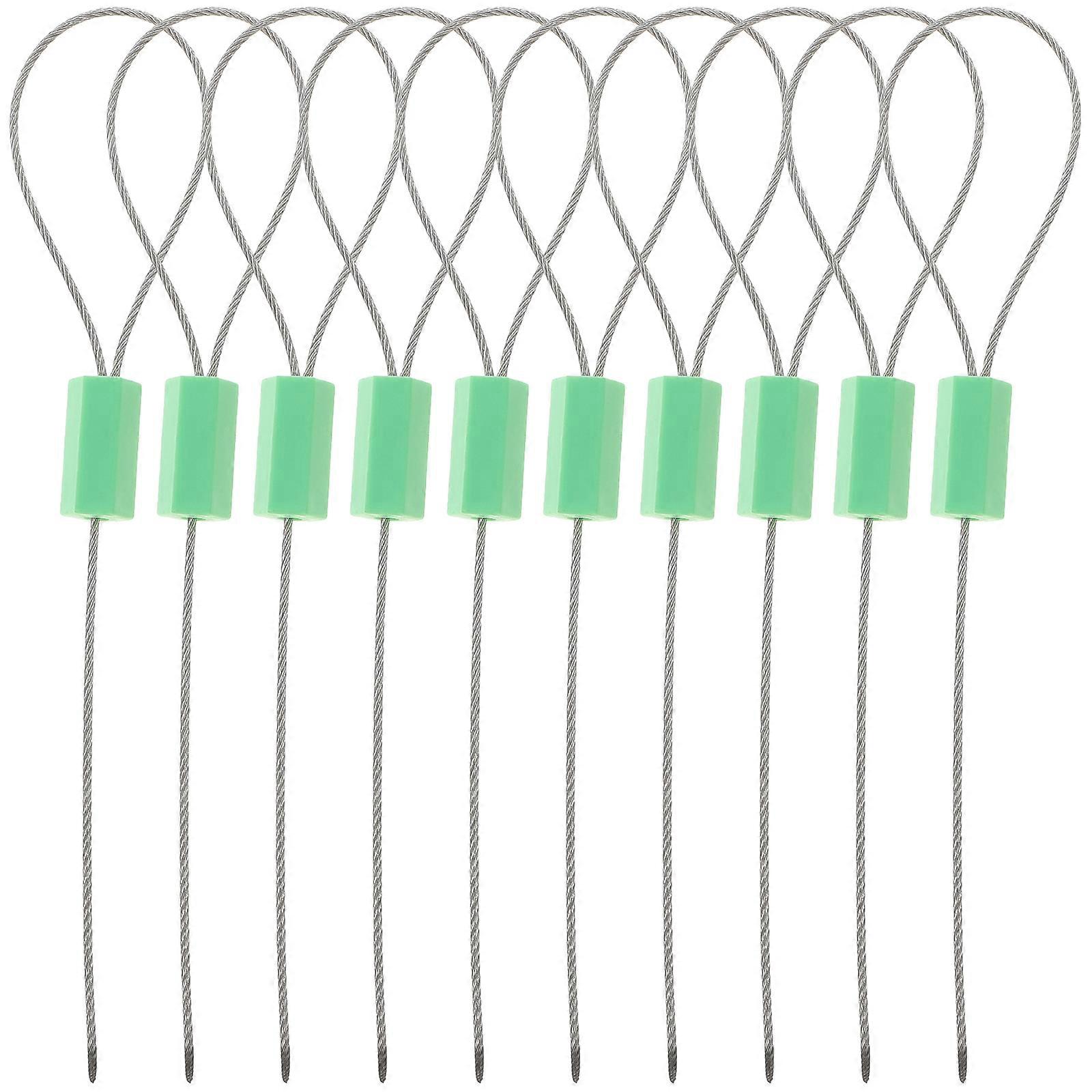 10pcs Cable Seal Self-locking Cable Seal Tamper Proof Tie Container Wire Tag