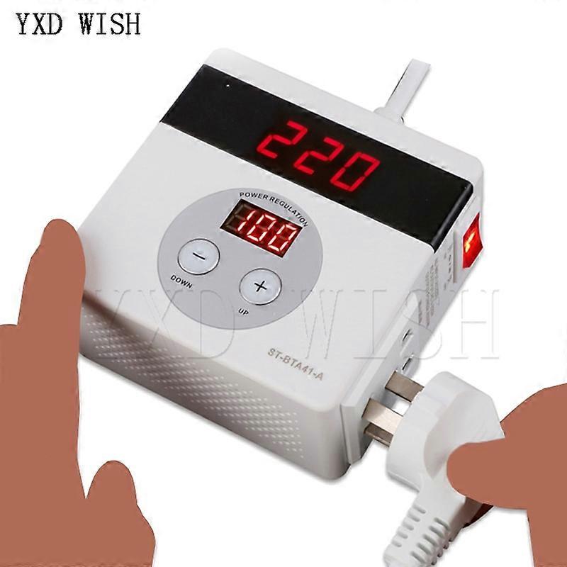 AC 220V 4000W SCR Electronic Voltage Regulator Temperature Speed Adjust Controller Dimming Thermostat Regulated Power Supply