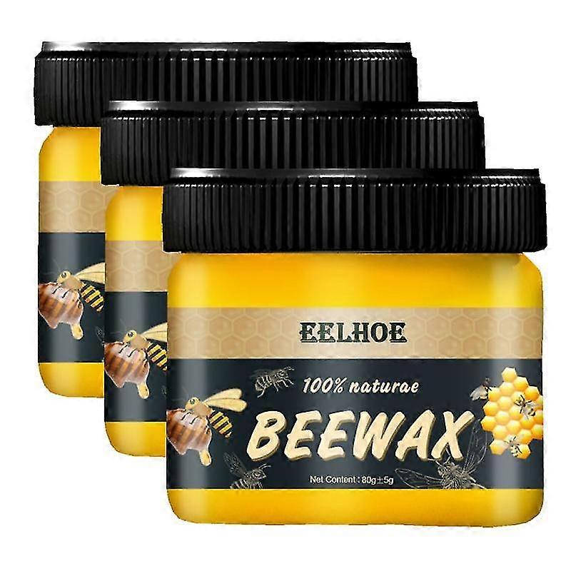 3x Meubel Bijenwas Pools