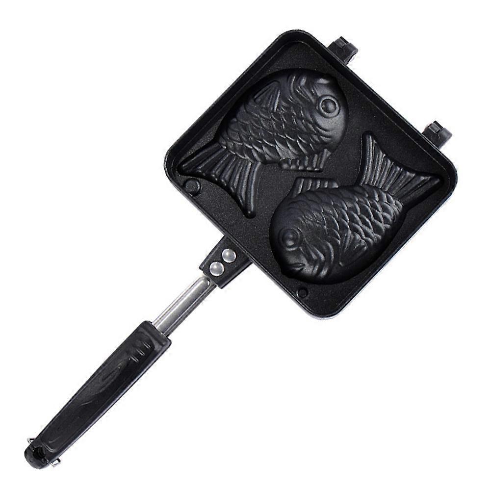 Non-stick Fish Cake Waffle Mold Maker DIY Muffins Mould Bakeware Baking Tool