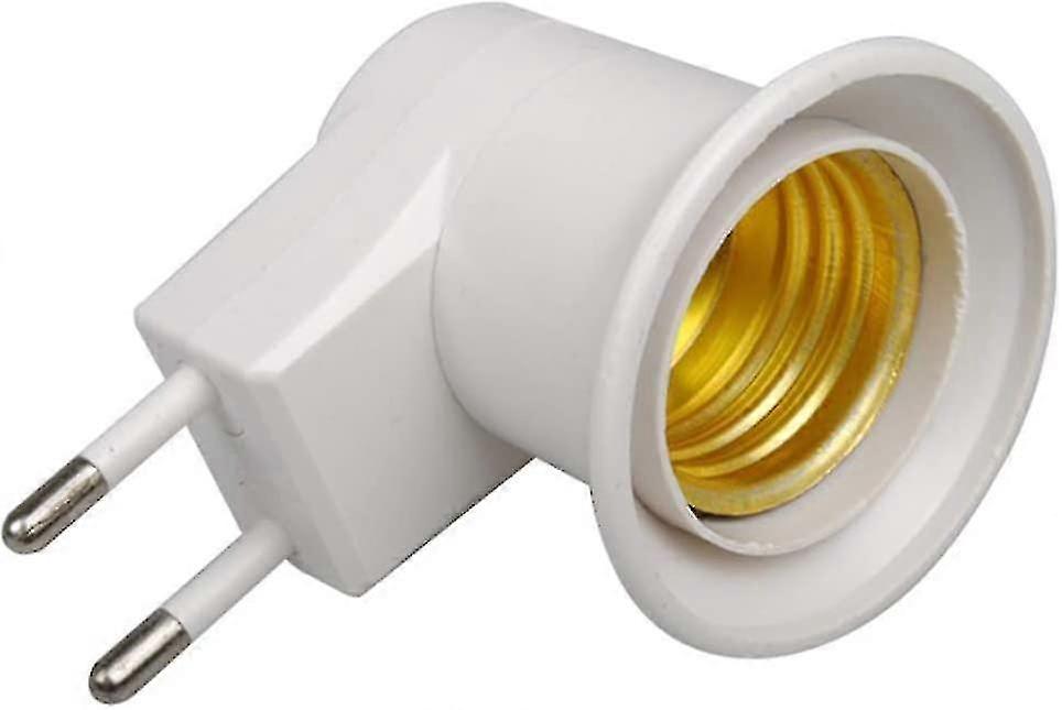 Led Lamp E27 Male Socket Type Eu Plug Adapter Converter For Bulb Holde