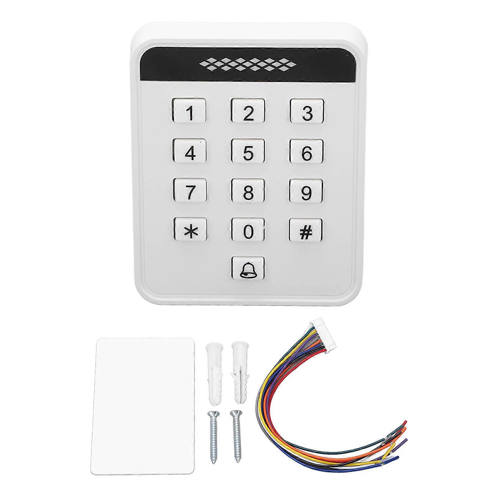 Access Control Keypad Support 1000 Users Sensitive Safe Door Access Password Card Reader for Apartment Office