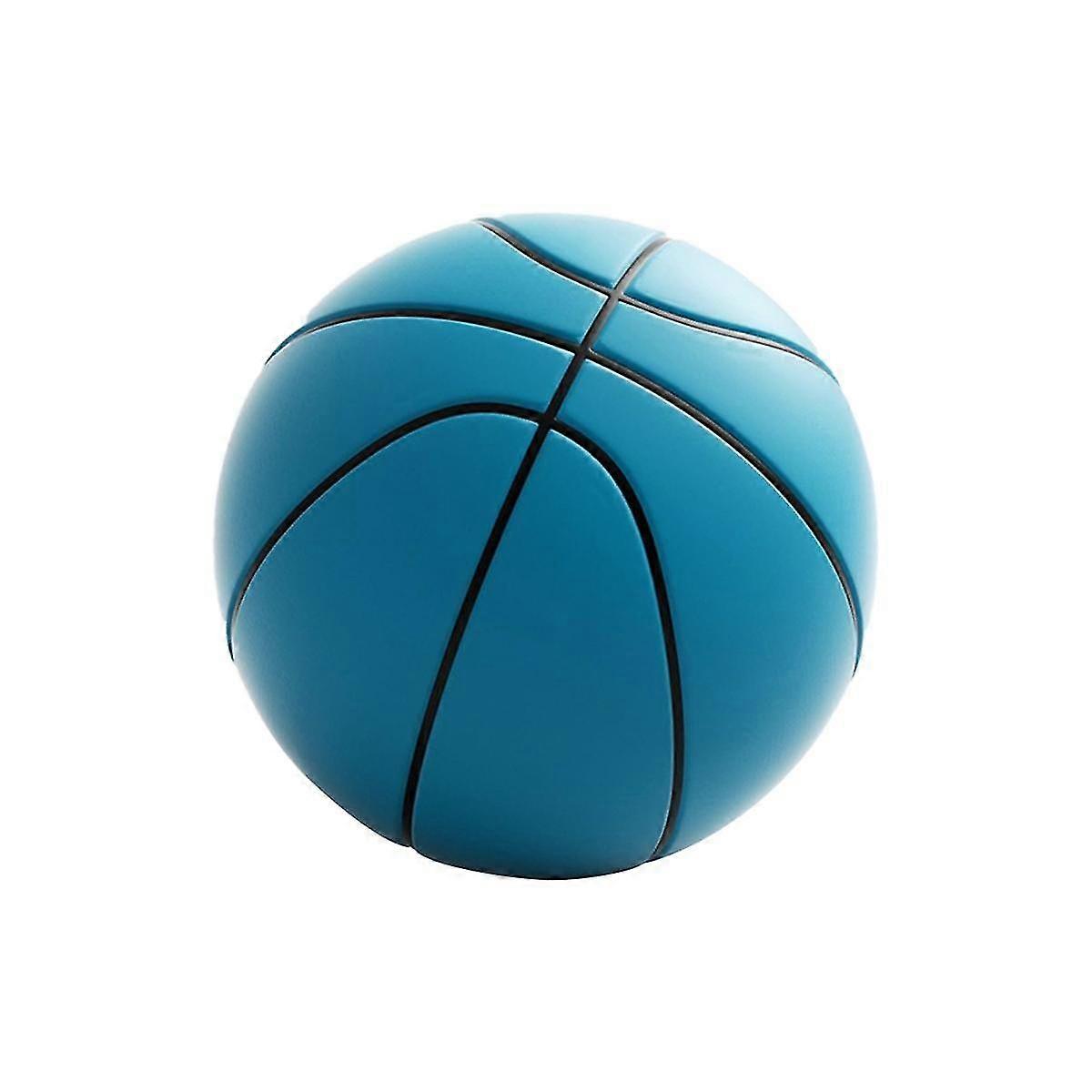 Foam Basketball, Indoor High Density Training Basketball 3d Texture Quiet Bounce No Noise Ball For Home Beach Pool A