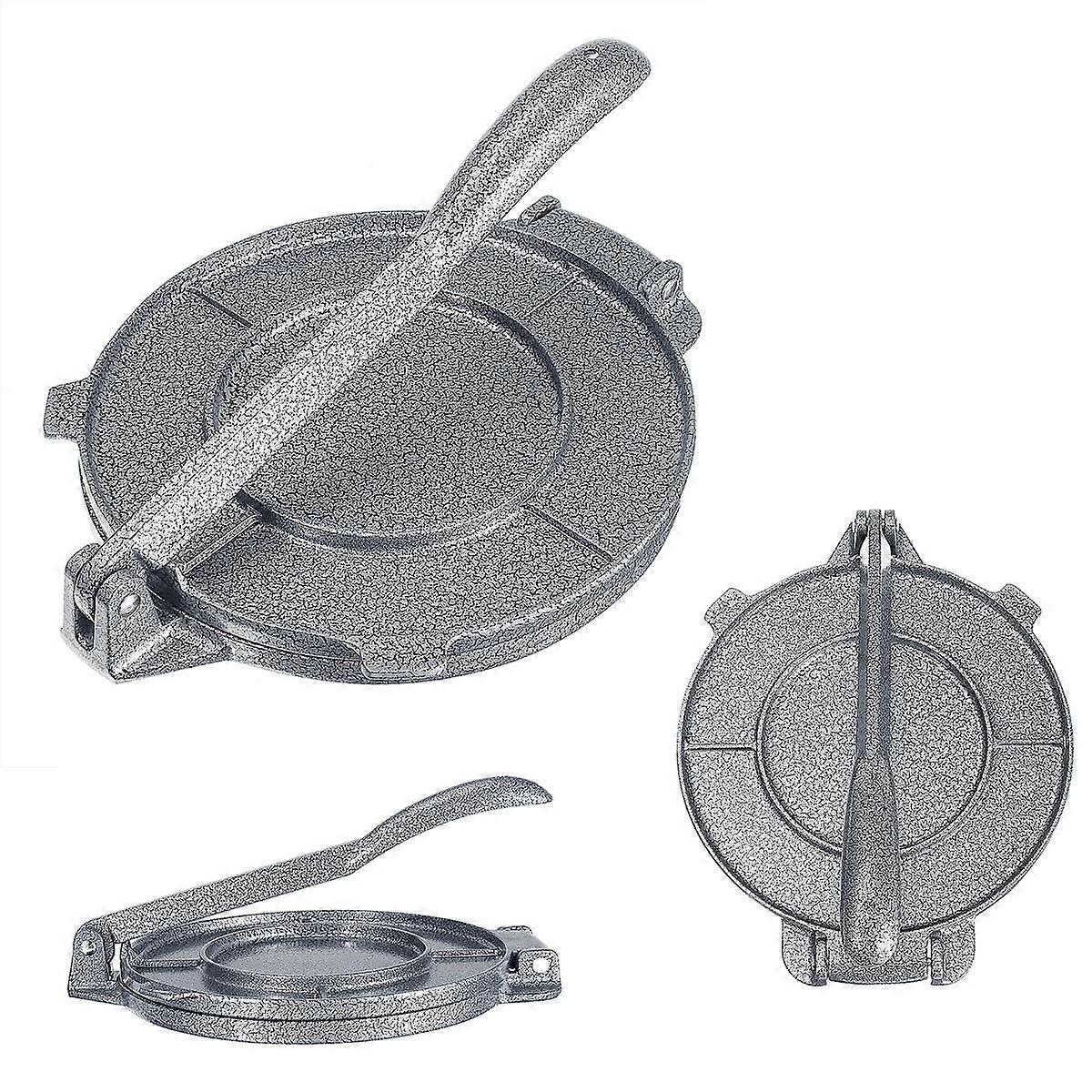 8" Press Maker Aluminum Foldable Kitchen Flour Corn Baking Tool Meat Press