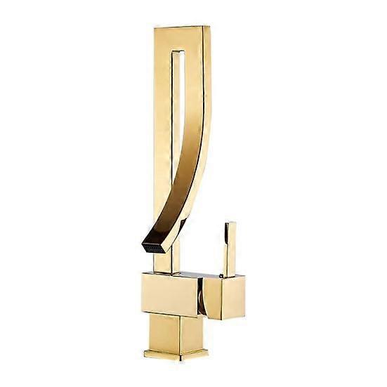 Wall Mounted Faucet Copper Bathroom Faucet Single Handle Mixer Tap Durable Basin